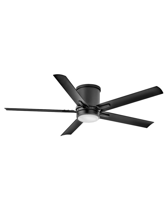 Vail Flush 52" Ceiling Fan in Matte Black by Hinkley Lighting