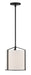 Carlyn 1-Light Pendant in Black by Crystorama - MPN CAR-9201-BK