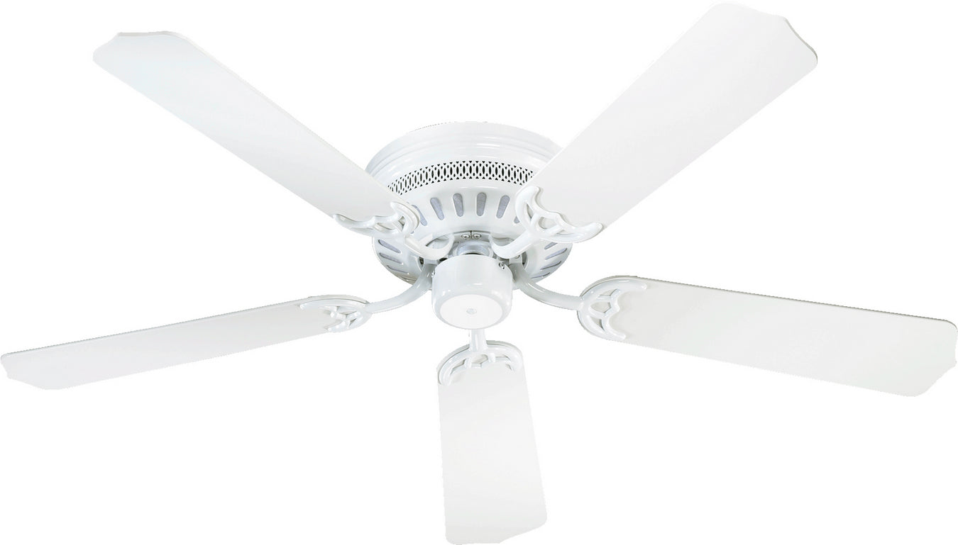 Custom Hugger Traditional Ceiling Fan in White