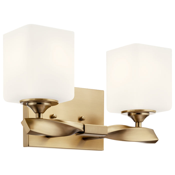 Marette Two Light Bath in Champagne Bronze