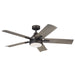 Tide 52``Ceiling Fan in Olde Bronze