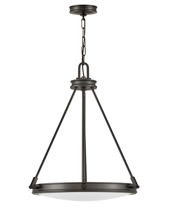 Collier LED Pendant in Black Oxide