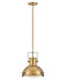 Nautique LED Pendant in Heritage Brass