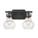 Salamanca Two Light Vanity in Matte Black