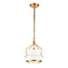 Marin One Light Pendant in Matte White