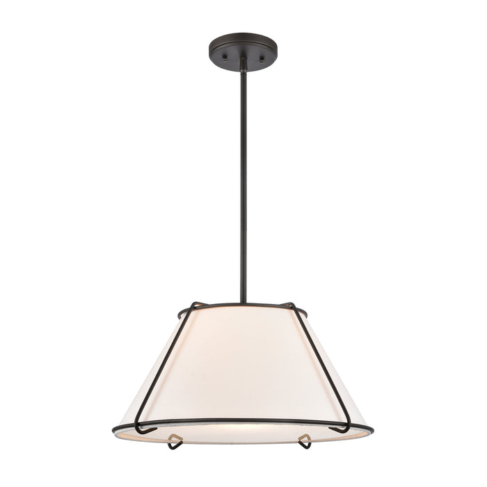 Regalia One Light Pendant in Oil Rubbed Bronze