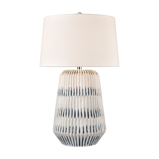 Devon One Light Table Lamp in White