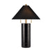 Blythe Two Light Table Lamp in Black