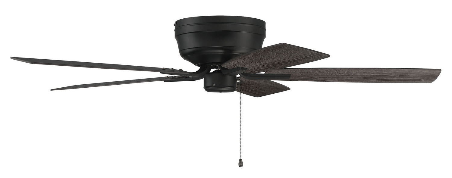 Pro Plus Hugger 52" Ceiling Fan in Flat Black