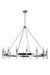 Larrson 16 Light Chandelier in Brushed Polished Nickel