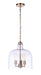 Jackson Three Light Pendant in Satin Brass