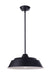 Landmark One Light Outdoor Pendant in Midnight