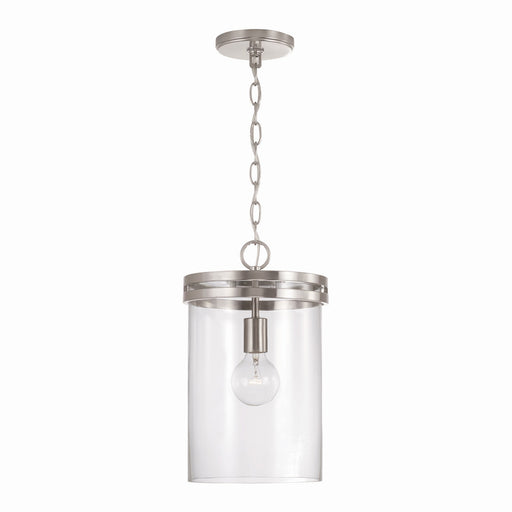 Fuller One Light Pendant in Brushed Nickel