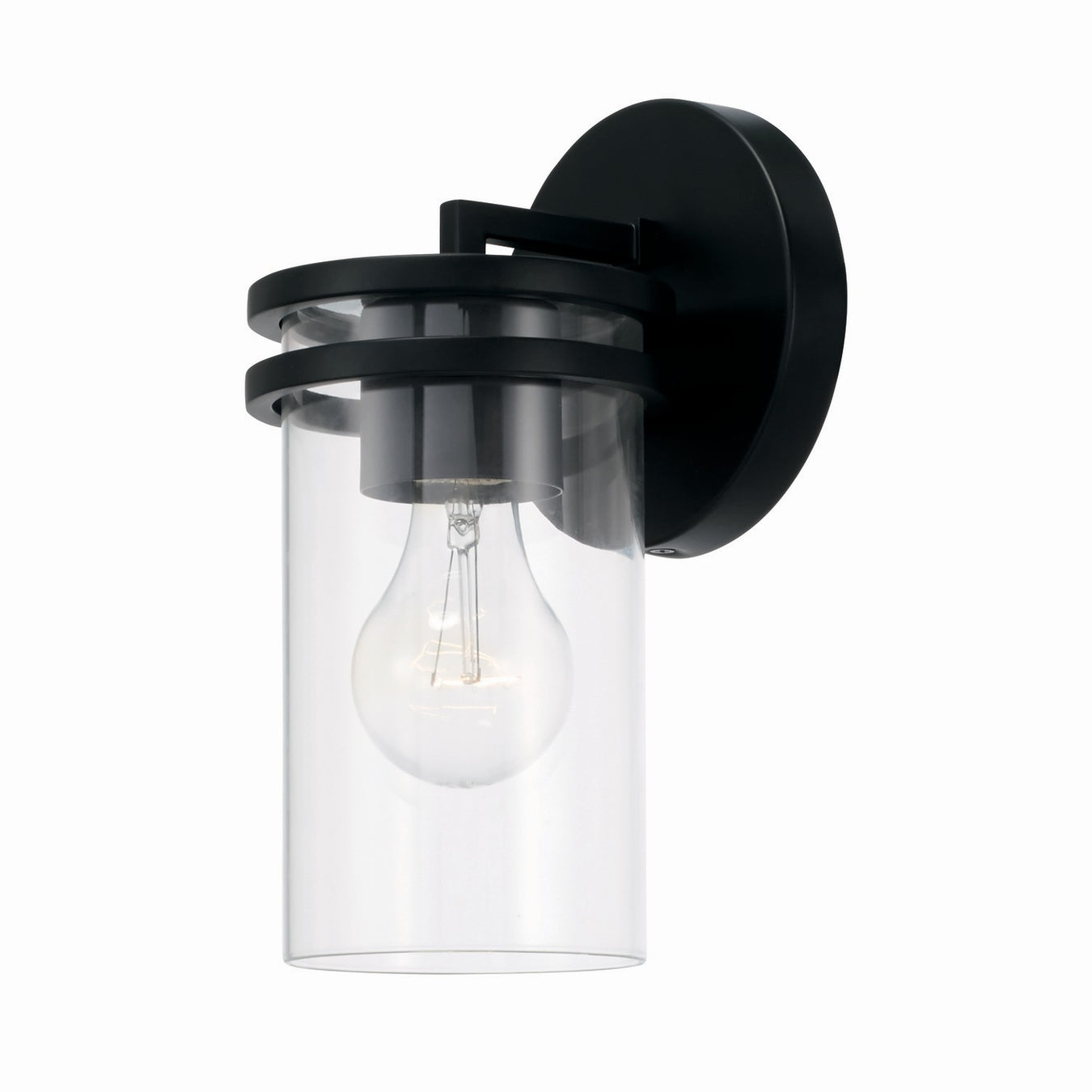 Fuller One Light Wall Sconce in Matte Black