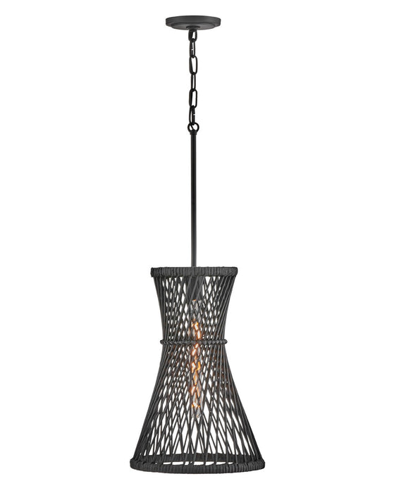 Twyla LED Pendant in Black