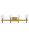 Ryden LED Vanity in Heritage Brass