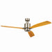 Ridley II 60``Ceiling Fan in Brushed Stainless Steel