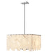 Viviana Four Light Pendant in Polished Nickel by Z-Lite Lighting