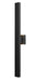 Edge LED Outdoor Wall Sconce in Black by Z-Lite Lighting