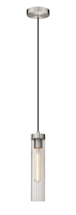 Beau One Light Pendant in Brushed Nickel by Z-Lite Lighting