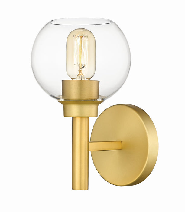 Sutton One Light Wall Sconce in Brushed Gold by Z-Lite Lighting