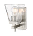 Lauren One Light Wall Sconce in Brushed Nickel by Z-Lite Lighting