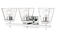 Lauren Three Light Vanity in Chrome by Z-Lite Lighting