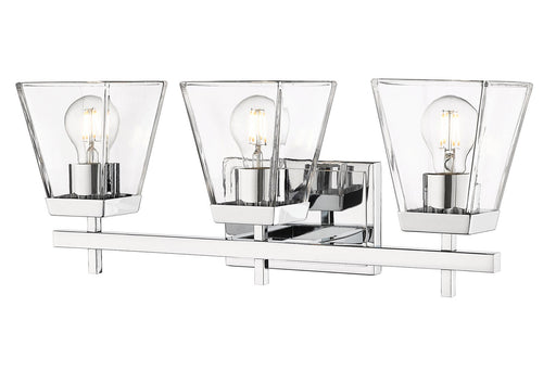 Lauren Three Light Vanity in Chrome by Z-Lite Lighting