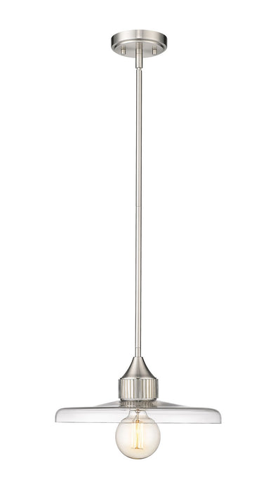 Paloma One Light Pendant in Brushed Nickel by Z-Lite Lighting