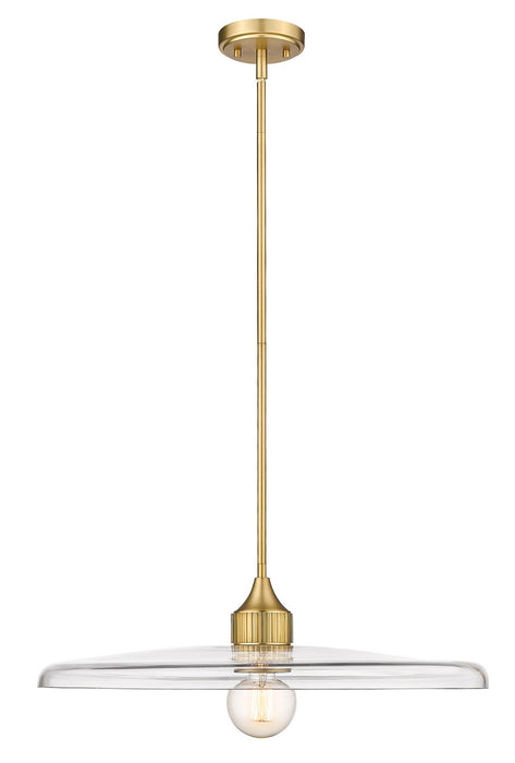 Paloma One Light Pendant in Olde Brass by Z-Lite Lighting