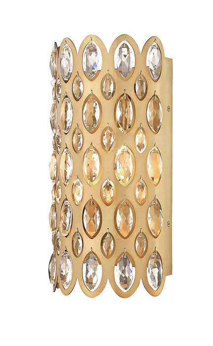 Dealey Two Light Wall Sconce in Heirloom Brass by Z-Lite Lighting