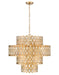 Dealey 13 Light Pendant in Heirloom Brass by Z-Lite Lighting