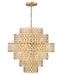 Dealey 17 Light Pendant in Heirloom Brass by Z-Lite Lighting