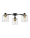 Axel LED Semi-Flush Mount in Black by Hinkley Lighting