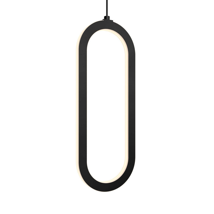 One Light Pendant in Black