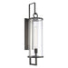 Hopkins One Light Outdoor Wall Sconce in Charcoal Black