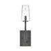 Fitzroy One Light Wall Sconce in Matte Black