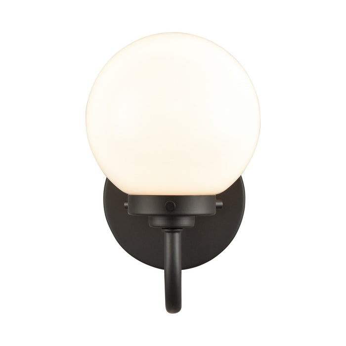 Fairbanks One Light Wall Sconce in Matte Black