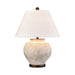 Erin One Light Table Lamp in White