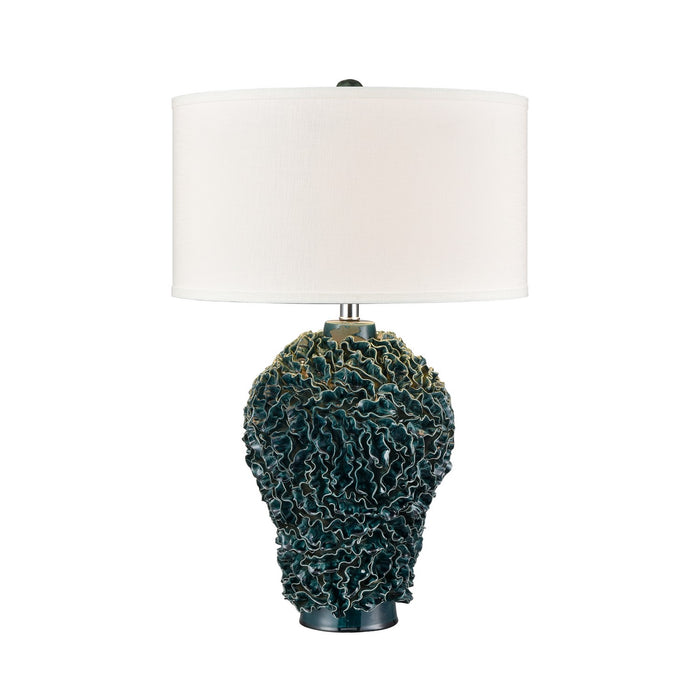 Larkin One Light Table Lamp in Green