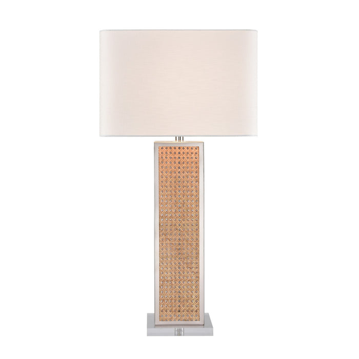 Webb One Light Table Lamp in Brown