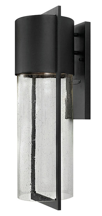 Shelter Large Wall Mount Lantern in Black