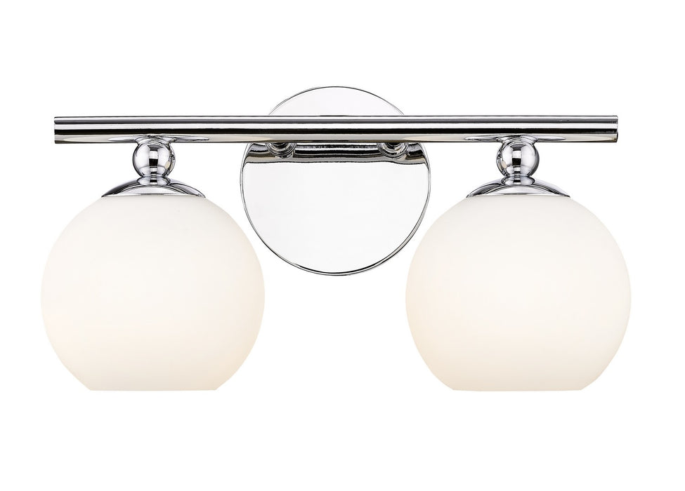 Neoma Two Light Vanity in Chrome by Z-Lite Lighting