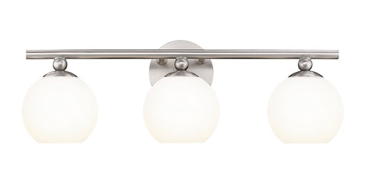 Neoma Three Light Vanity in Brushed Nickel by Z-Lite Lighting