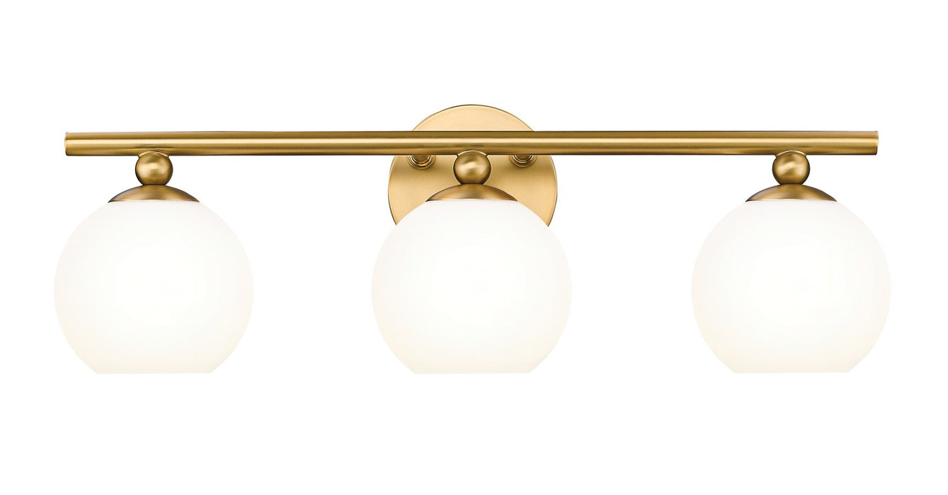 Neoma Three Light Vanity in Modern Gold by Z-Lite Lighting