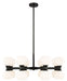 Artemis 16 Light Chandelier in Matte Black by Z-Lite Lighting