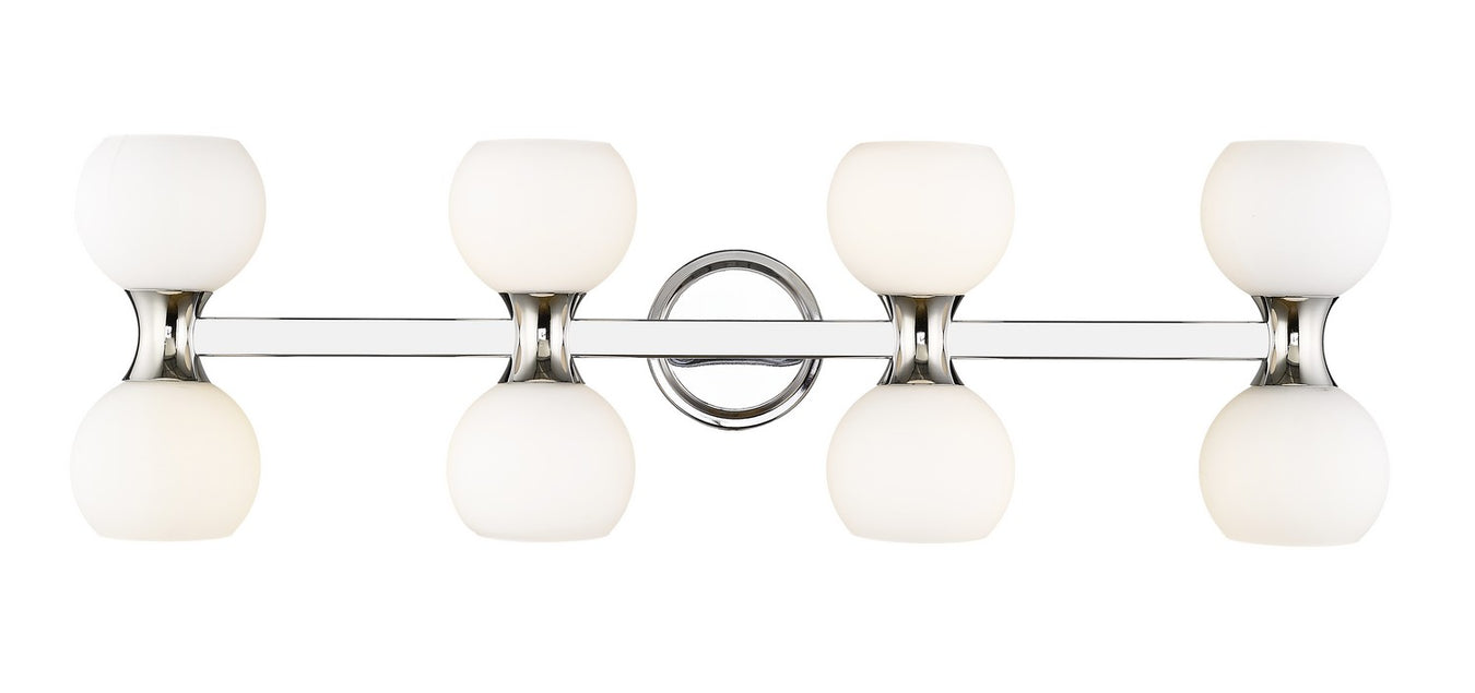 Artemis Eight Light Vanity in Chrome by Z-Lite Lighting