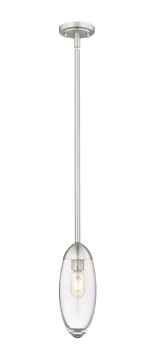 Arden One Light Pendant in Brushed Nickel by Z-Lite Lighting