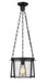 Cape Harbor Pendant One Light Pendant in Matte Black by Z-Lite Lighting