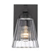 Lyna One Light Wall Sconce in Matte Black by Z-Lite Lighting